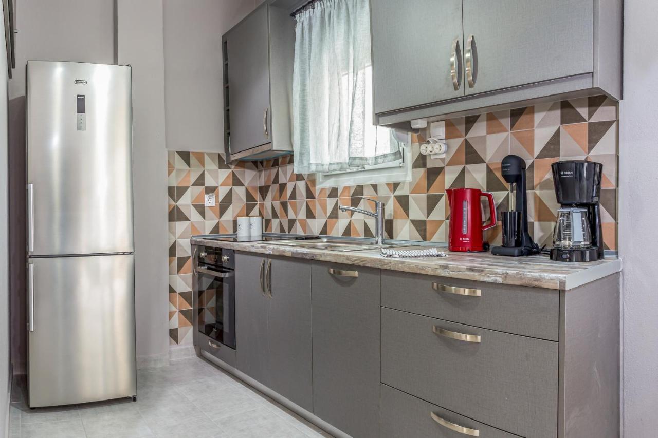 Kate'S Modern 2 Bedroom Apartment In Perea Peraia  Ngoại thất bức ảnh